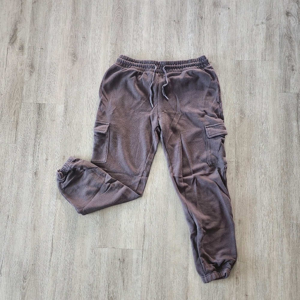 Wonder Nation Brown Cargo Sweatpants